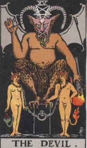 The Devil tarot card