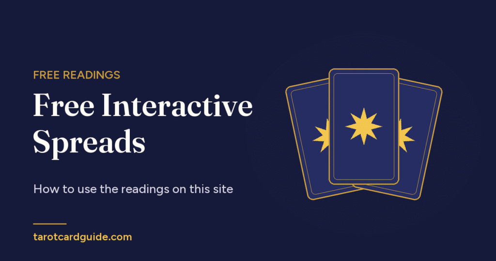 Free Interactive Spreads: How to use the readings on this site