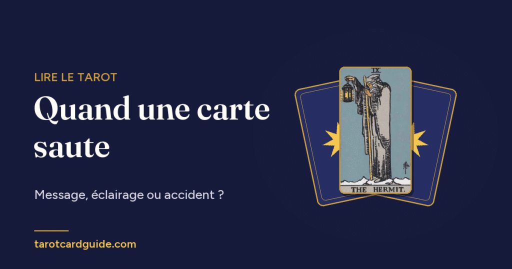 Quand une carte saute: Message, éclairage ou accident ?